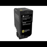 Lexmark 74C2HYE nagy kapacitású sárga tonerkazetta (12K) (74C2HYE)