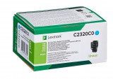 Lexmark C2320C0 festékkazetta 1 dB Eredeti Cián