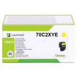 Lexmark CS510 Yellow toner (70C2XYE)