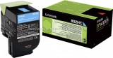 Lexmark CX410/510 High Return Toner Cyan 3K (Eredeti) 80C2HC0