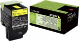 Lexmark CX410/510 High Return Toner Yellow 3K (Eredeti) 80C2HY0
