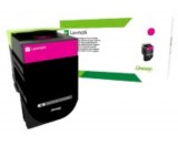 Lexmark CX510 Extra High Corporate Toner Magenta 4.000 oldal (Eredeti) 80C2XME