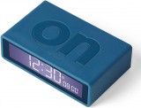 Lexon Flip+ LCD Alarm Clock Rubber Duck Blue LR150BF9