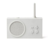Lexon Tykho 3 Mastic Bluetooth & FM Speaker White LA119W7