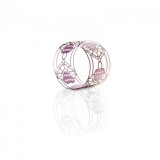 Lézervágott szalvétagyűrű - esküvői dekorációhoz