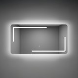 Leziter Ada 120 tükör led világítással 120x60 cm