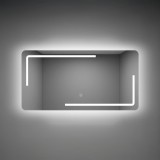 Leziter Ada 120 tükör led világítással 120x60 cm