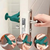 Leziter Ajtóütköző kilincsre kék