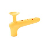 Leziter Ajtóütköző kilincsre sárga