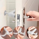 Leziter Ajtóütköző kilincsre szürke