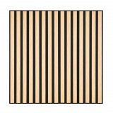 Leziter Akusztikus falpanel Deco II bambusz hatású 60x60x1,8 cm