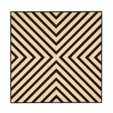 Leziter Akusztikus falpanel Deco IV bambusz hatású 60x60x1,8 cm