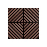 Leziter Akusztikus falpanel Deco IX olajos tölgy hatású 60x60x1,8 cm