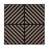 Leziter Akusztikus falpanel Deco IX olajos tölgy hatású 60x60x1,8 cm