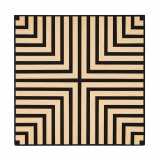 Leziter Akusztikus falpanel Deco V bambusz hatású 60x60x1,8 cm