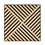 Leziter Akusztikus falpanel Deco VIII bambusz hatású 60x60x1,8 cm