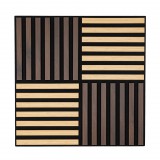 Leziter Akusztikus falpanel Deco X bambusz hatású 60x60x1,8 cm
