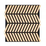 Leziter Akusztikus falpanel Deco XII bambusz hatású 60x60x1,8 cm