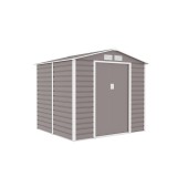 Leziter Arizona kerti szerszámtároló ház 213x195 cm szürke-fehér