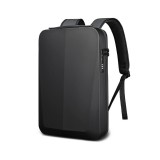 Leziter Axen merevített Usb-s laptop hátizsák fekete