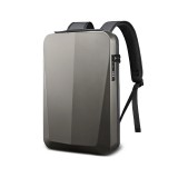 Leziter Axen merevített Usb-s laptop hátizsák szürke