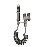 Leziter Azure bidé zuhany csaptelep szürke