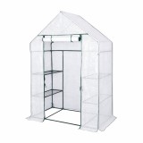 Leziter Balkon melegház 143x73x195 cm fehér