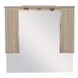 Leziter Bianca Plus 105 fürdőszoba bútor felsőszekrény, sonoma tölgy színben