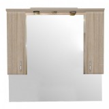 Leziter Bianca Plus 105 fürdőszoba bútor felsőszekrény, sonoma tölgy színben