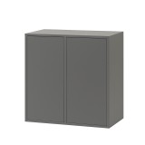 Leziter Boxie 2 ajtós fali szekrény 80x80x37 cm antracit