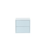 Leziter Boxie 2 fiókos fali szekrény 40x40x37 cm kék