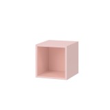 Leziter Boxie nyitott fali szekrény 40x40x37 cm pink