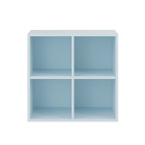 Leziter Boxie nyitott fali szekrény 80x80x37 cm kék