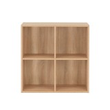Leziter Boxie nyitott fali szekrény 80x80x37 cm sonoma tölgy
