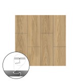 Leziter Campo tölgy Vinyl SPC fózolt padló