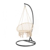 Leziter Cardenas függőfotel állvánnyal bézs-fekete