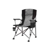 Leziter Comfort karfás horgász szék pohártartóval szürke
