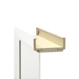 Leziter Dekor tok CPL fehér 100/210 12-14 balos króm pánt