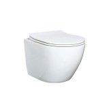 Leziter Delano fali rimless WC soft-close ülőkével