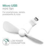 Leziter Digifan Mini hordozható USB-ventilátor mobilhoz