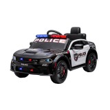 Leziter Elektromos Dodge rendőrautó fekete