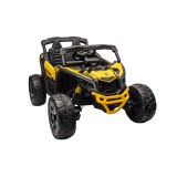 Leziter Elektromos gyerek buggy Can-Am Maverick 4x4 sárga 2 személyes
