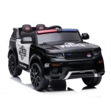 Leziter Elektromos rendőrautó fekete