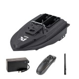 Leziter Etetőhajó X1 hátrakidobós dupla etető rekeszes fekete