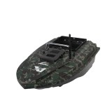 Leziter Etetőhajó X1 hátrakidobós terepmintás zöld