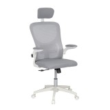 Leziter Flexo ergonomikus irodai forgószék deréktámasszal fehér