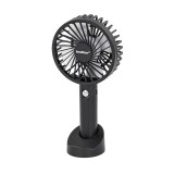 Leziter Galar kézi hordozható usb ventilátor tartóval 4 W 1200 mAh fekete