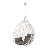 Leziter Havanna Easy függőfotel fehér rögzítő készlettel