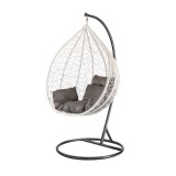 Leziter Havanna függőfotel fehér-fekete