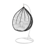 Leziter Havanna függőfotel fekete-fehér